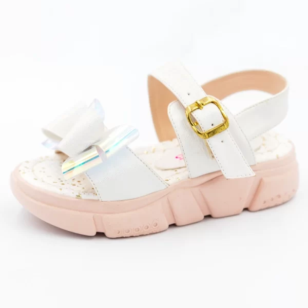 sandalias charol blanco hielo