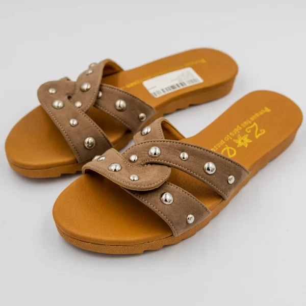 sandalias de gamuza beige 1