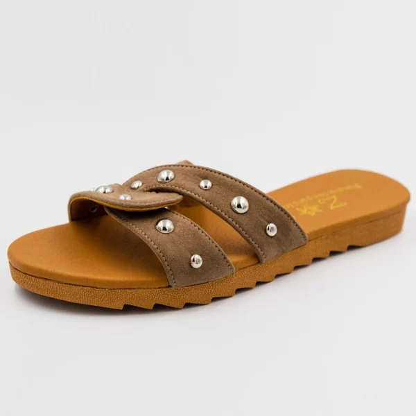 sandalias de gamuza beige